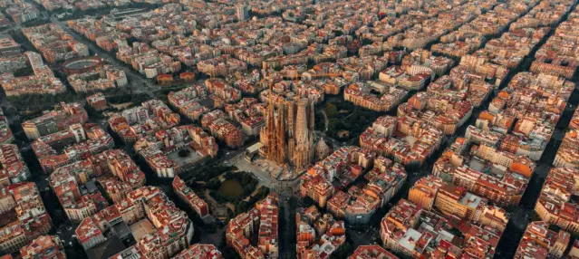 Barcelona crew city view